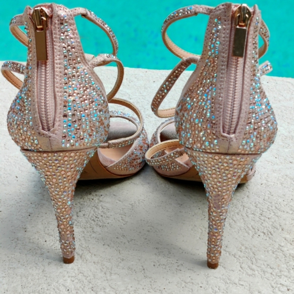 Inc rhinestone caged heel - Picture 8 of 16